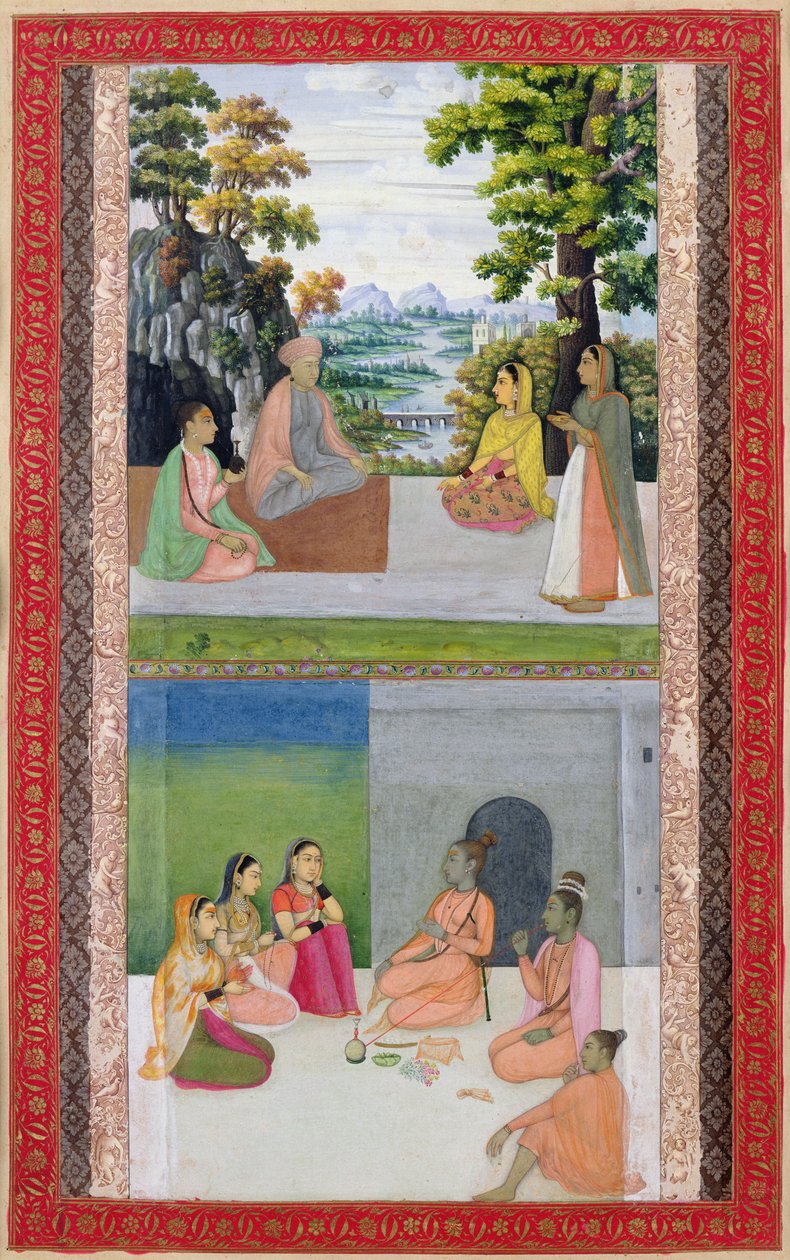 Ms E-14 Misztikus beszélgetések egy Moraqqából alkotó: Indian School