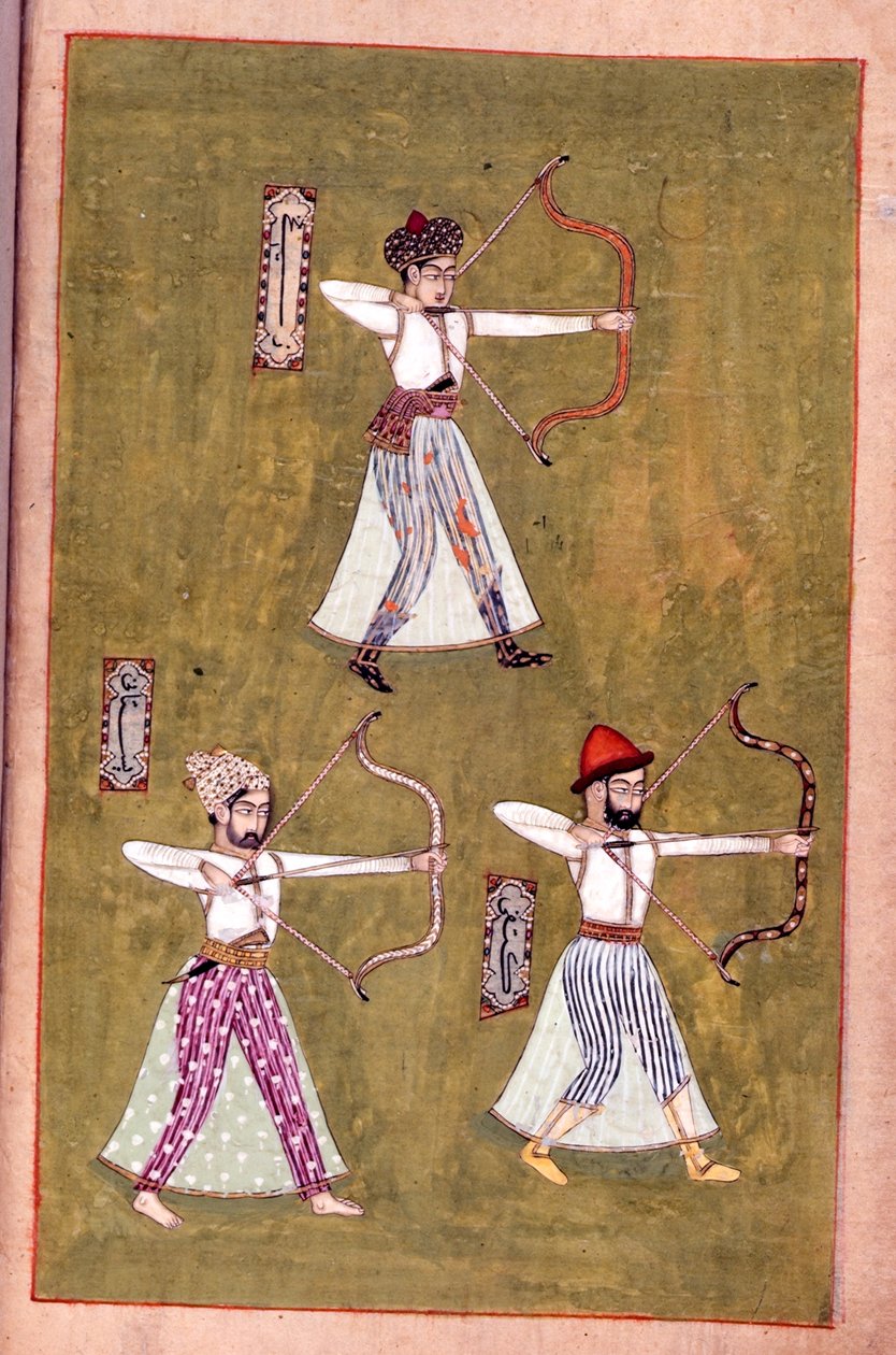 Vagy 14143 fol.16v Archers, a 