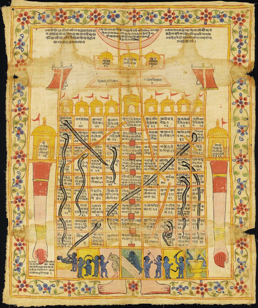 Gyan Bazi festménye, Rajasthan, 18. század vége alkotó: Indian School