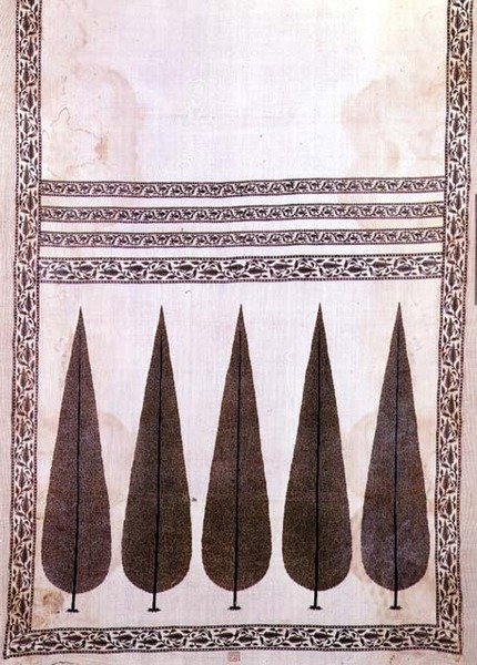 Patka Rádzsasztánból, 17-18. század (pamut) alkotó: Indian School