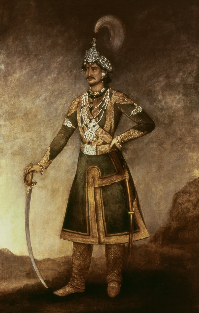 Jung Bahadur Koowar Ranajee (1816-77) portréja alkotó: Indian School