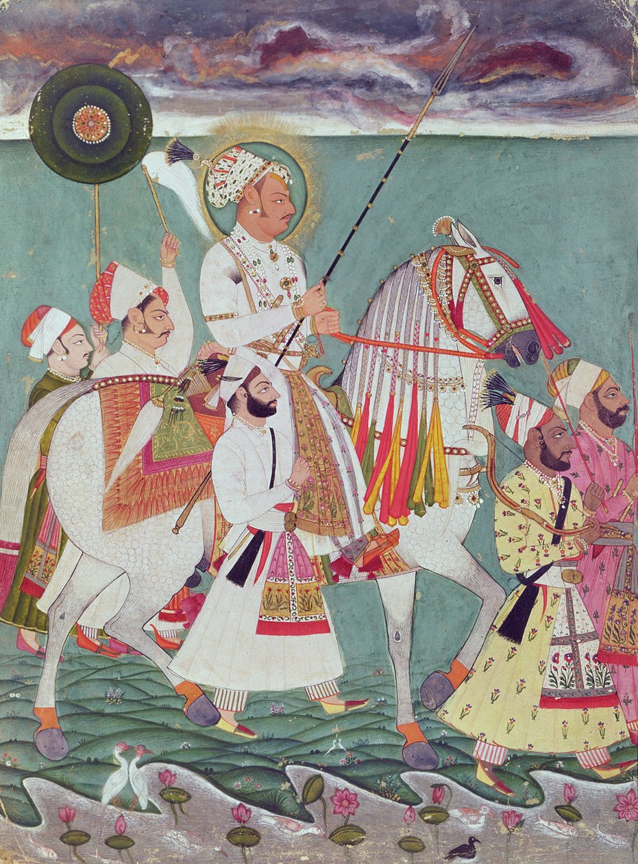 A jodhpuri Maharaja Ajit Singh portréja (1678-1724) alkotó: Indian School