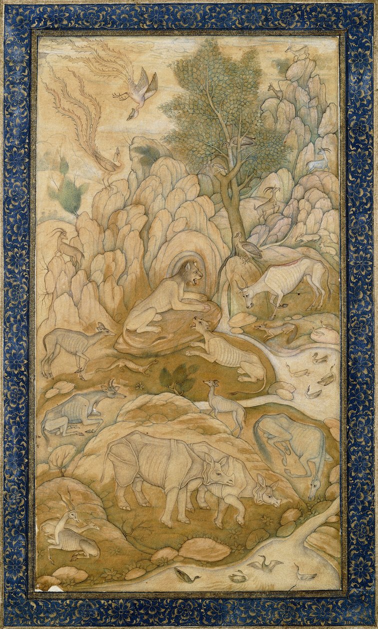Az erdő királya, 1600-1610 körül alkotó: Indian School