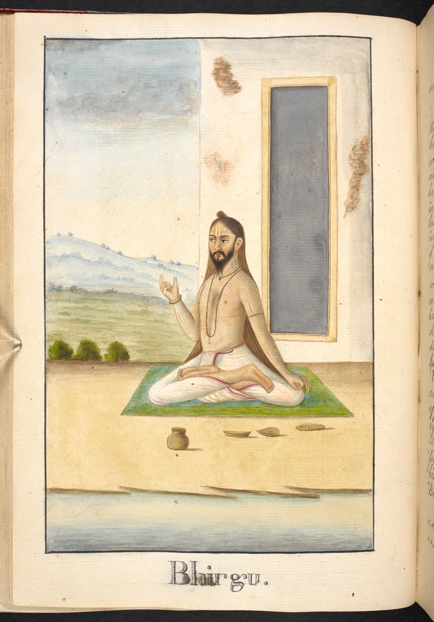 A bölcs, Bhrigu alkotó: Indian School