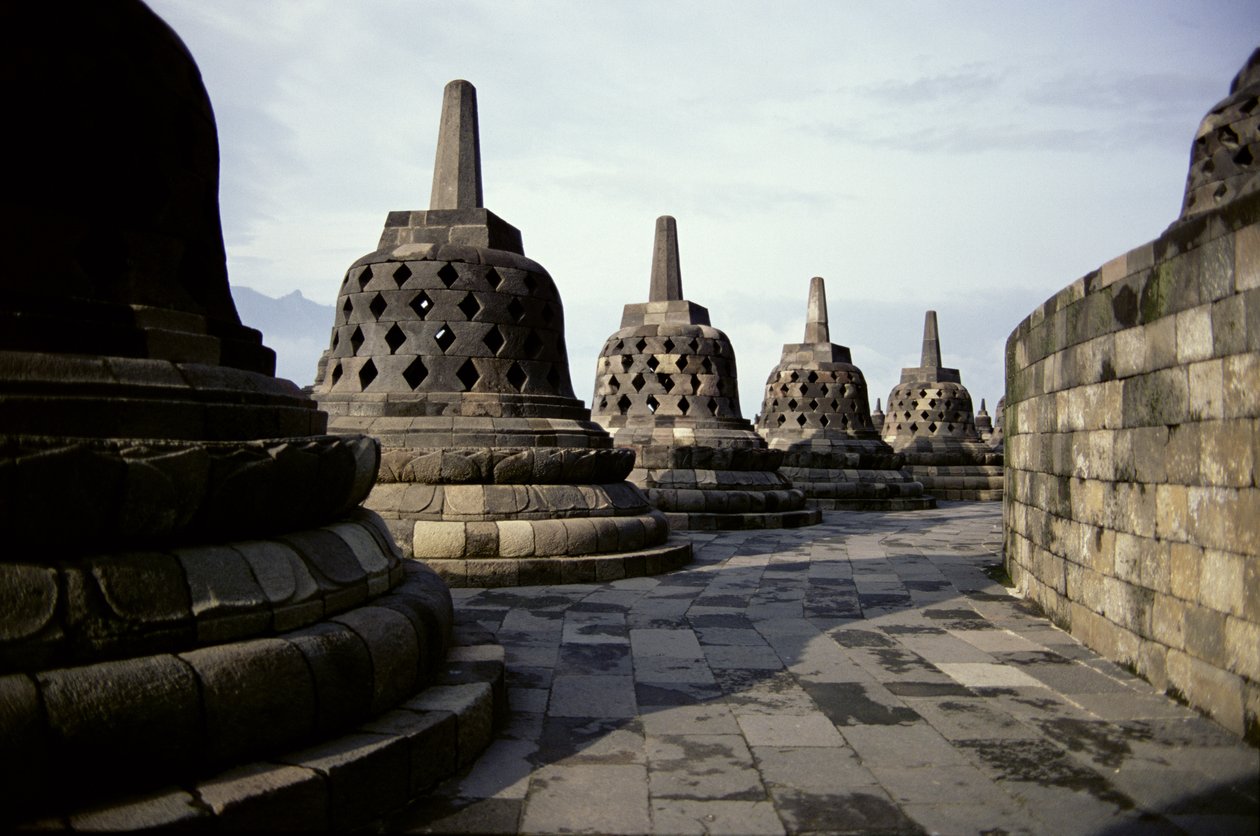 Külső részlet, AD 778-850 fénykép alkotó: Indonesian