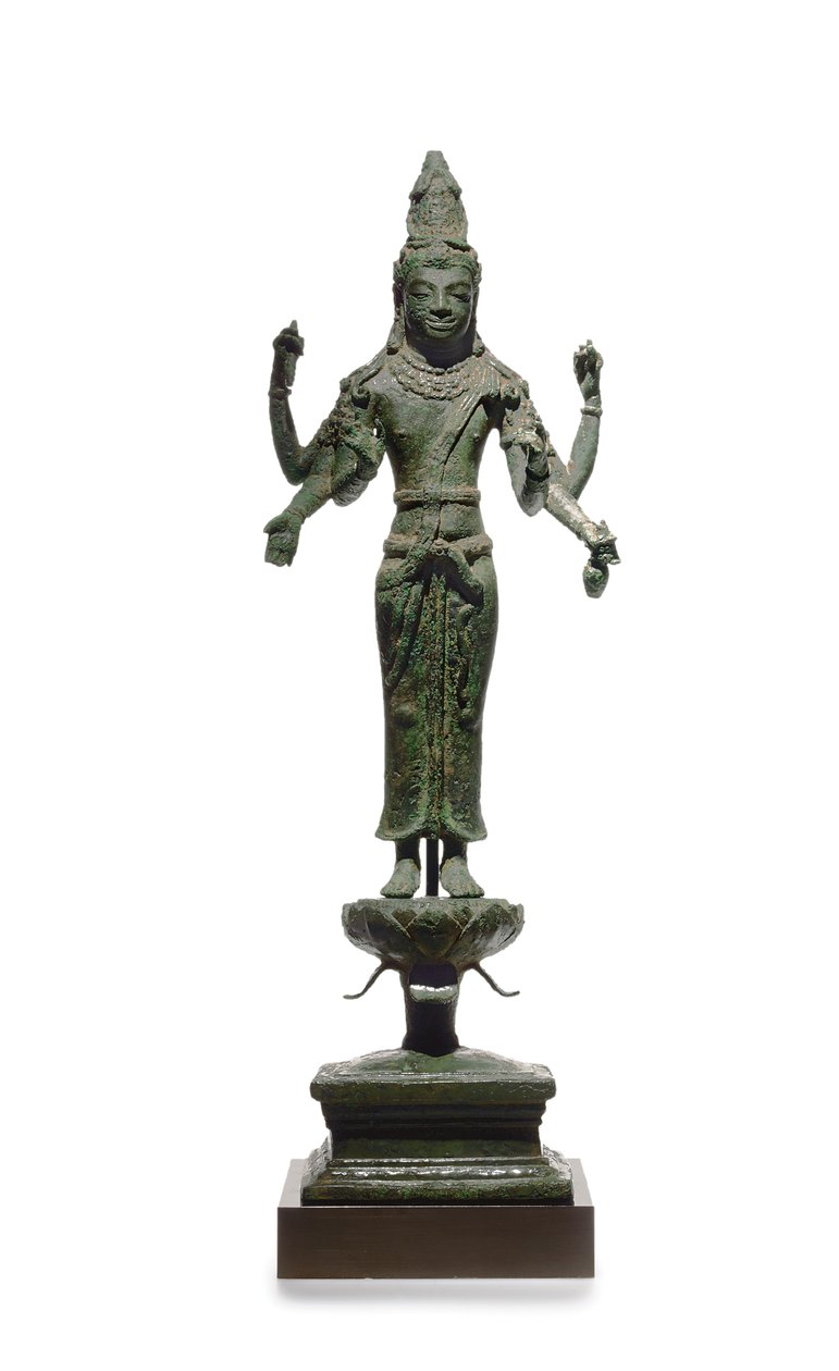 Avalokiteshvara figurája (bronz) alkotó: Indonesian