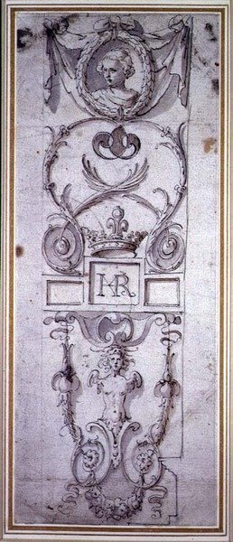 Tervezés dekoratív panelhez alkotó: Inigo Jones
