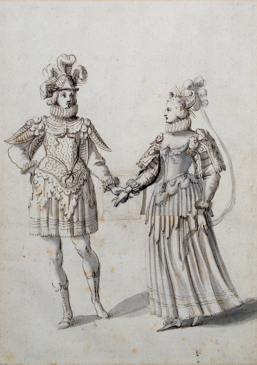 A csillagok hatásai (toll és tinta papíron) alkotó: Inigo Jones