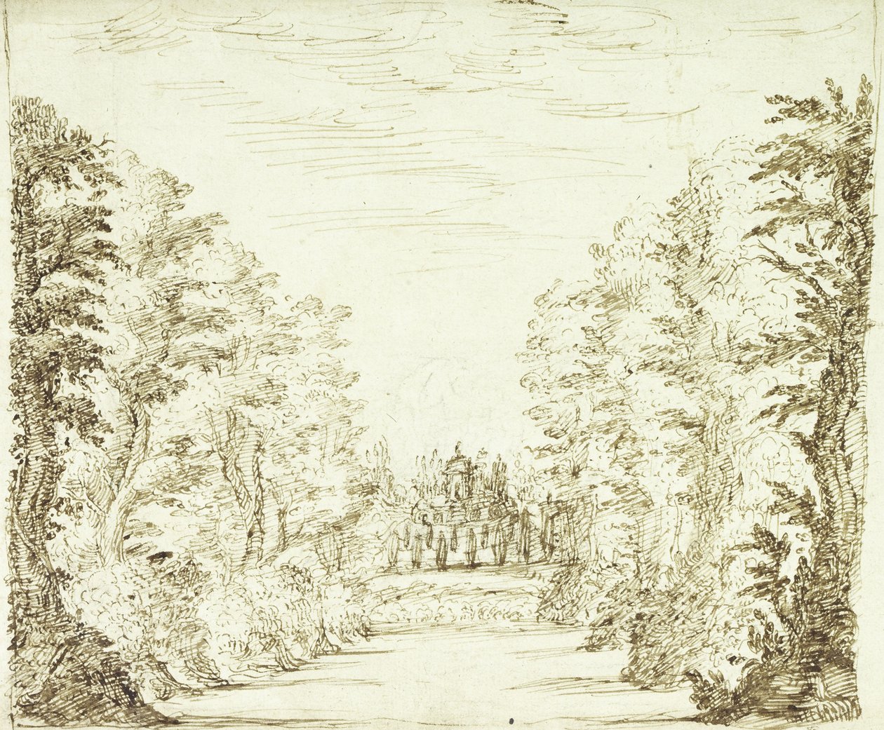 Színházi vázlatok alkotó: Inigo Jones
