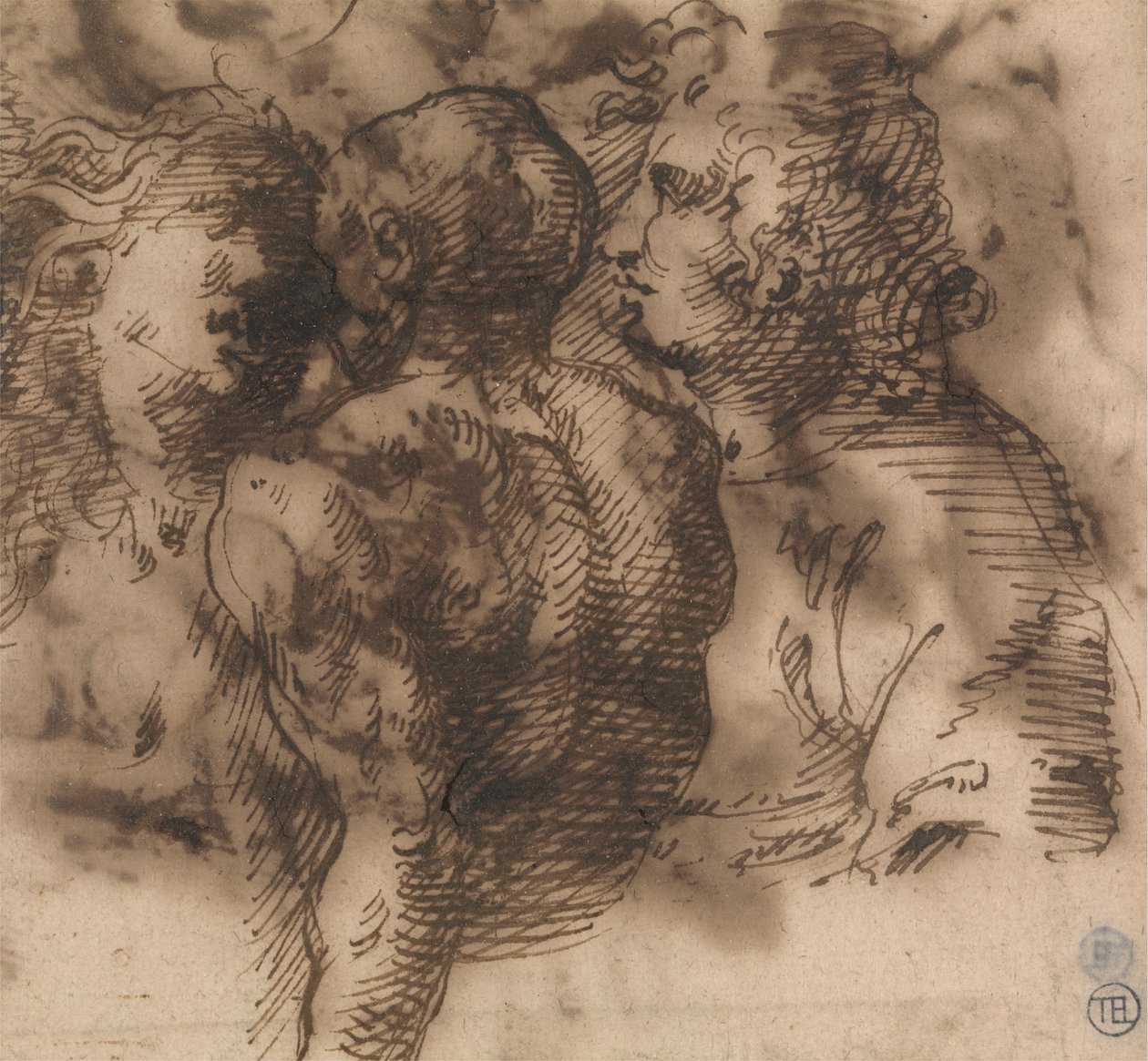 Három félhosszú figura alkotó: Inigo Jones