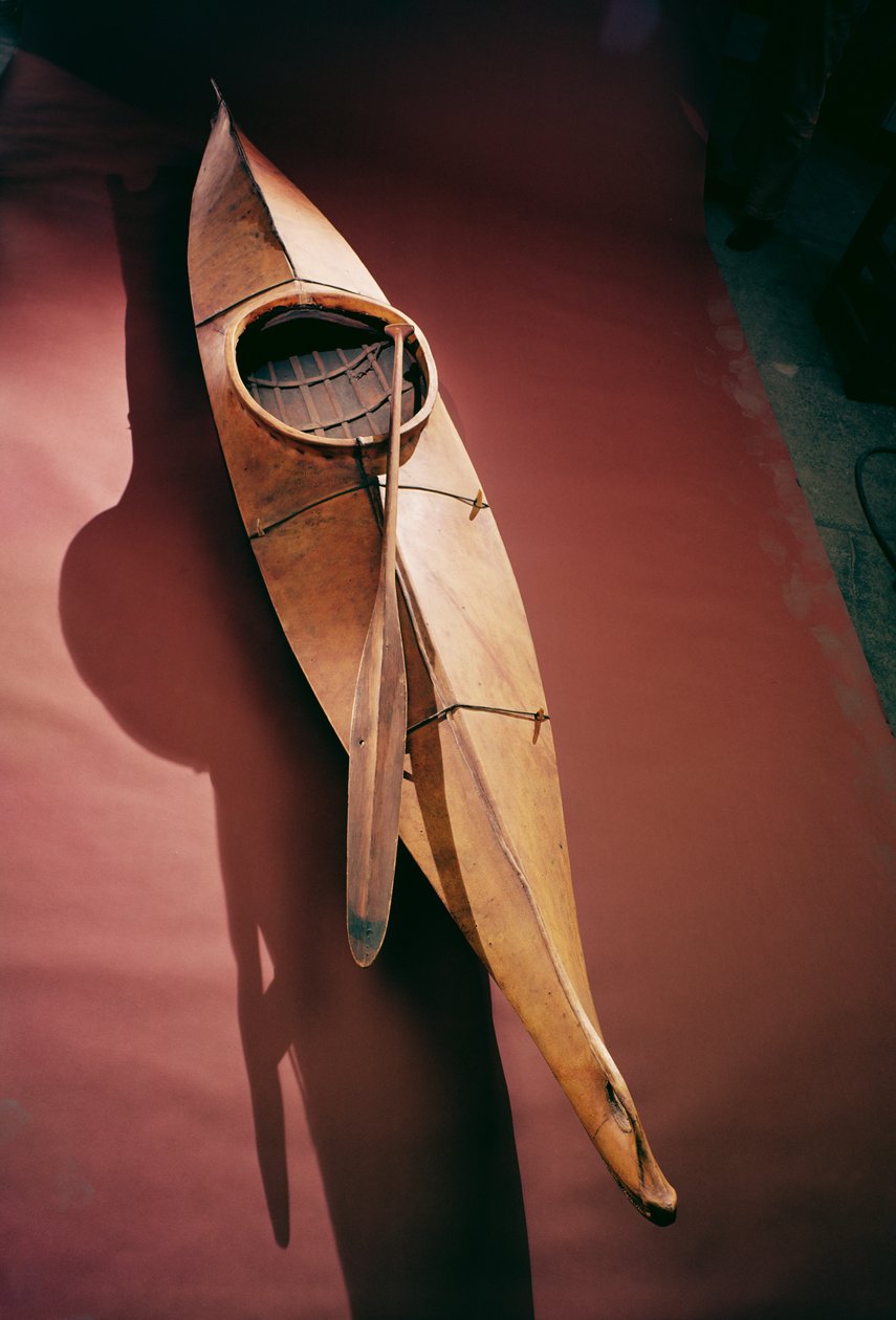 Tlingit kajak (fa) alkotó: Inuit School