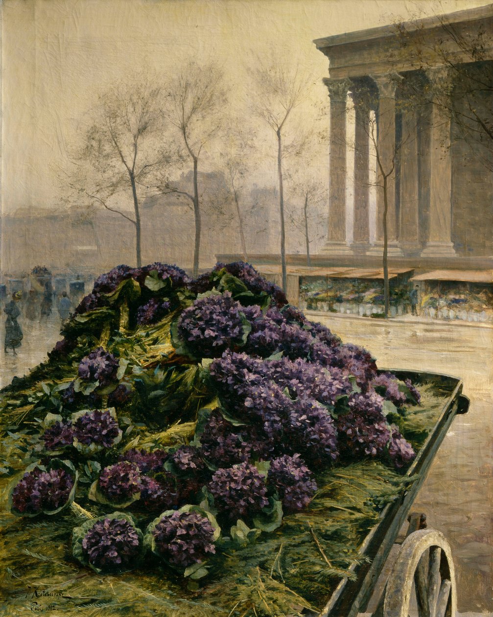 Ibolyák Nizzából, 1902. alkotó: Iosiph Evstafievich Krachkovsky