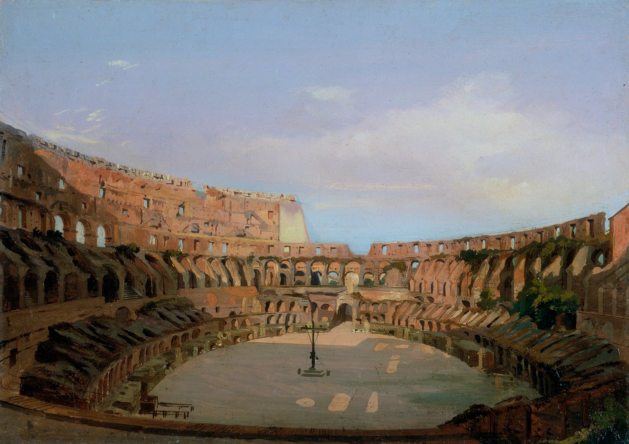 A Colosseum belseje alkotó: Ippolito Caffi
