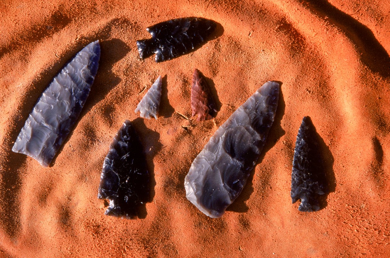 Anasazi nyílhegyek, NM alkotó: Ira Block