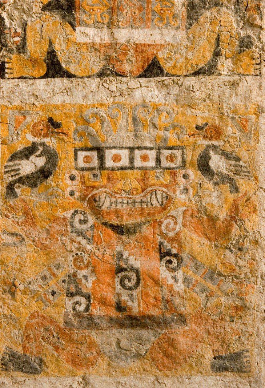 A Huaca El Brujo, a fő temetkezés az El Brujo északnyugati sarkában. 2005 (fotó) alkotó: Ira Block