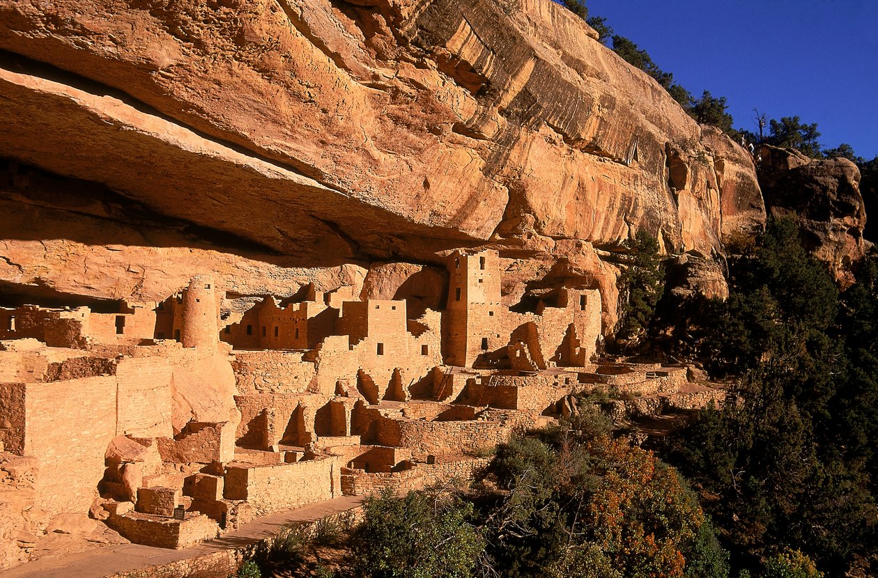 A Mesa Verde az Amerikai Egyesült Államok nemzeti parkja Colorado állam délnyugati sarkában. alkotó: Ira Block