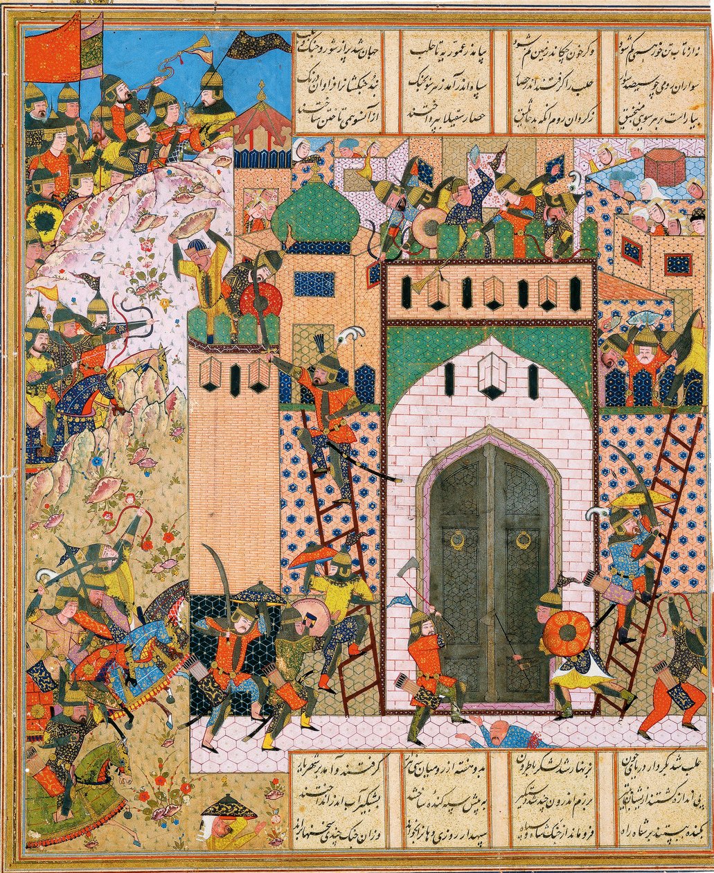Shah Anushirvan elfoglalja Saqila erődjét alkotó: Iranian Master