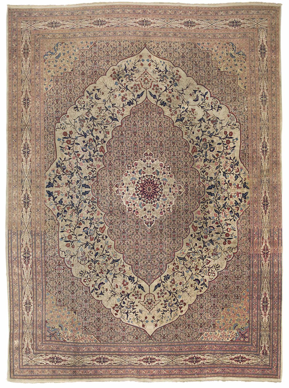 Haji Jalili Tabriz szőnyeg, kb. 19. század vége (gyapjú) alkotó: Iranian School