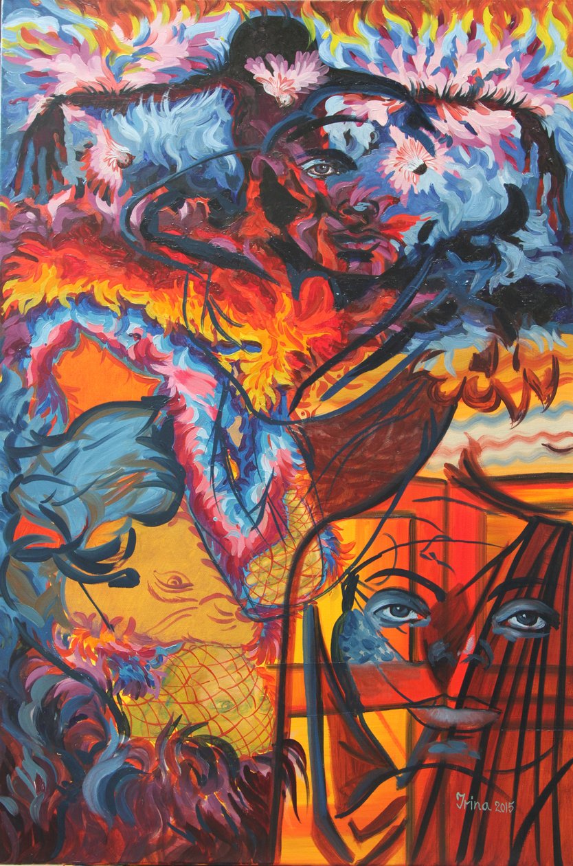 Tűz mögött, 2015 alkotó: Irina Corduban