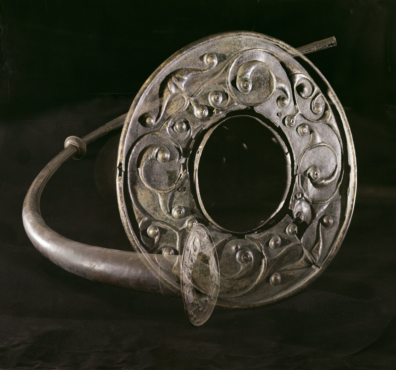 Trombita, Loughnashade-ből, Armagh megyéből (bronz) alkotó: Iron Age