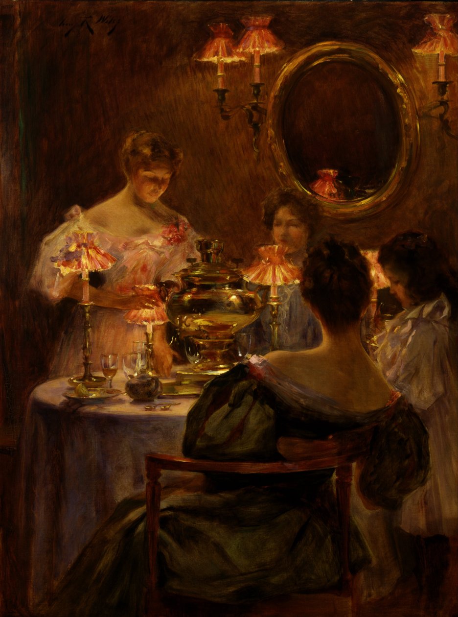 Orosz tea alkotó: Irving Ramsay Wiles