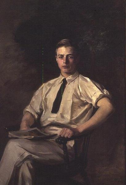 Sydney Clark portréja alkotó: Irving Ramsay Wiles