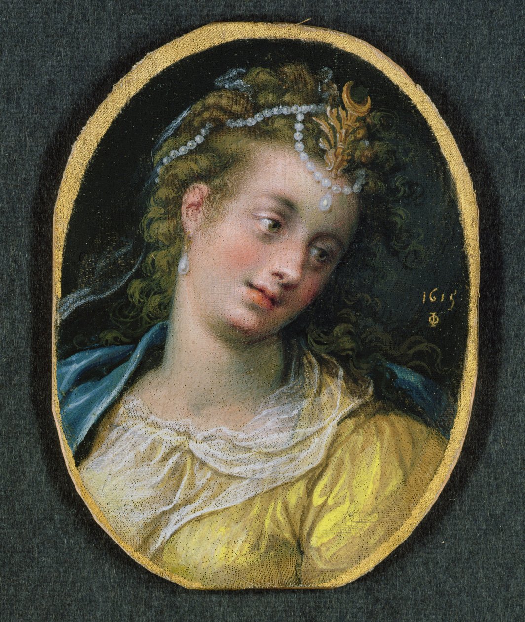 Diana, 1615 alkotó: Isaac Oliver