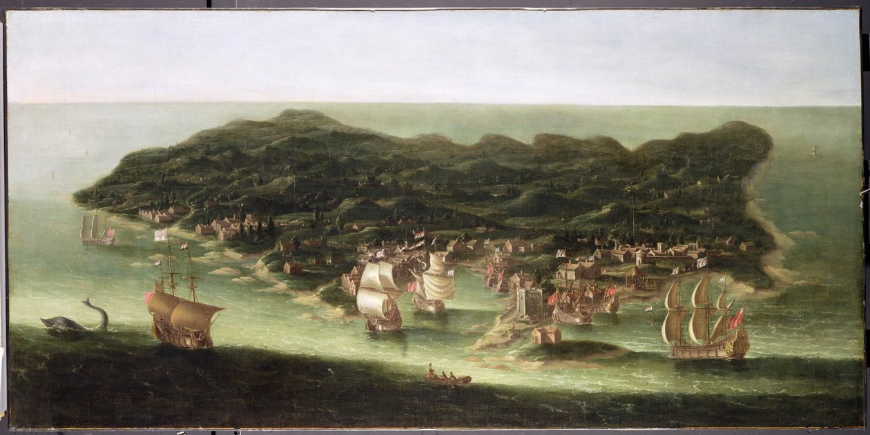 Barbados szigete, 1694 körül alkotó: Isaac Sailmaker
