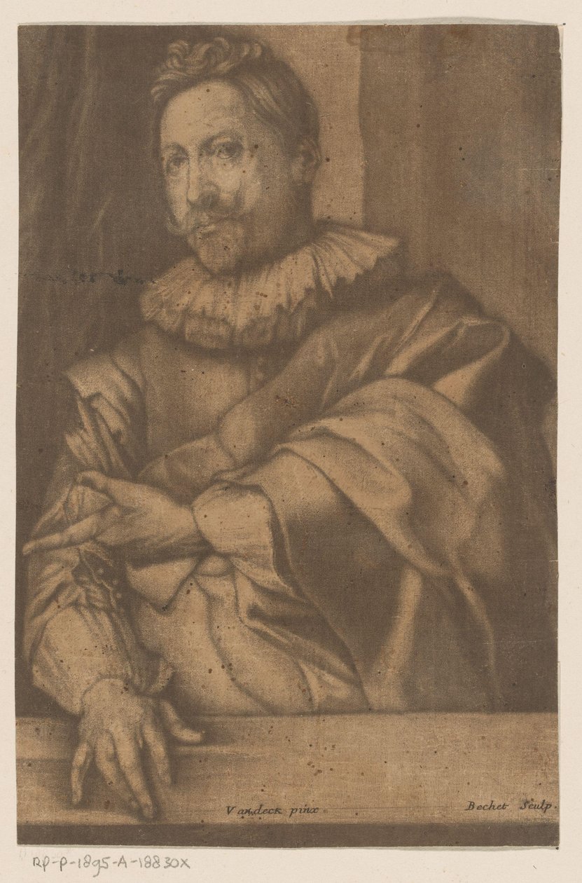 Theodore van Loon portréja alkotó: Isaac Beckett (possibly)
