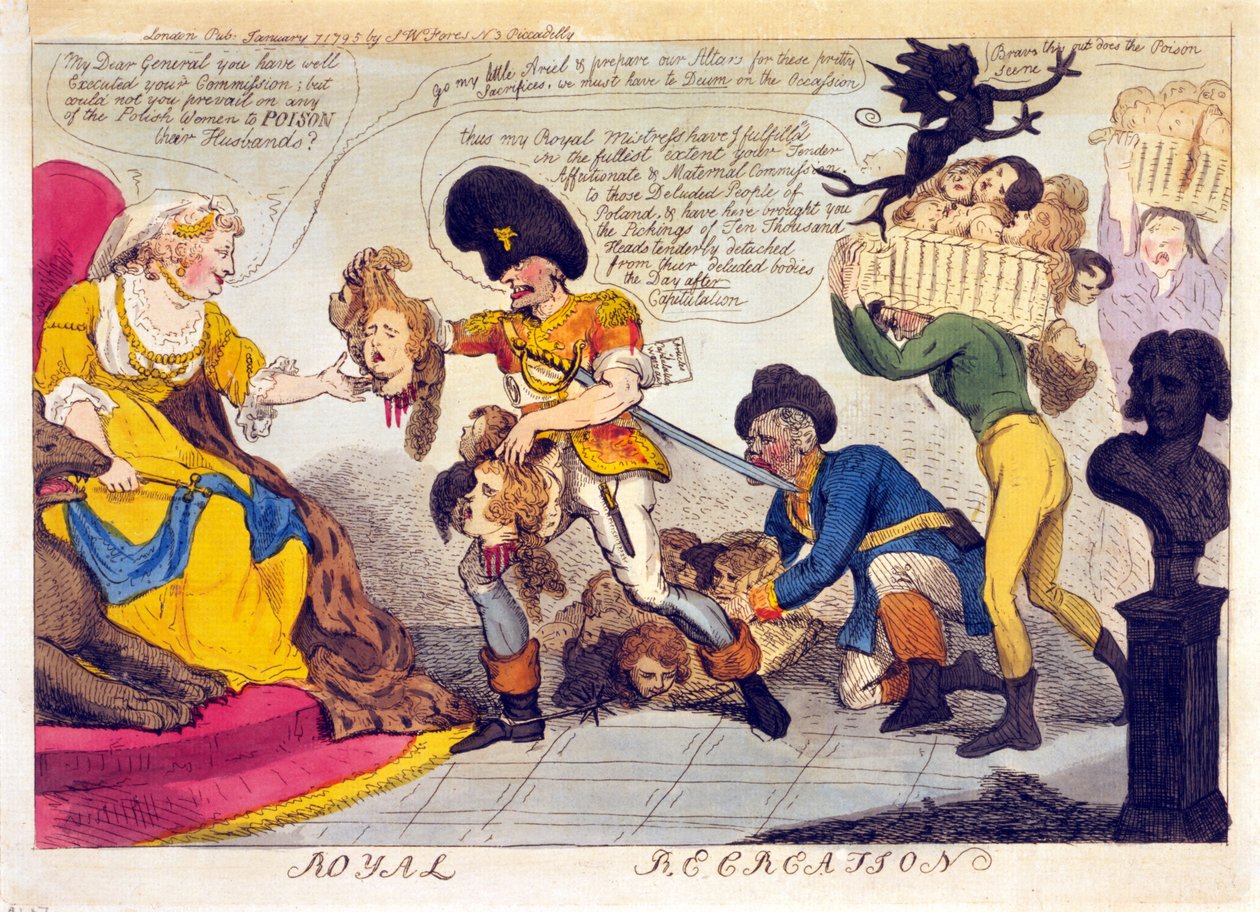 Királyi kikapcsolódás alkotó: Isaac Cruikshank