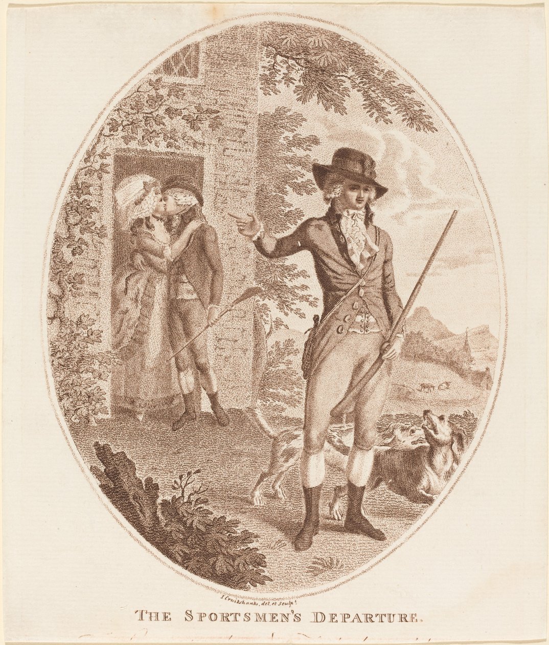 A sportolók indulása alkotó: Isaac Cruikshank