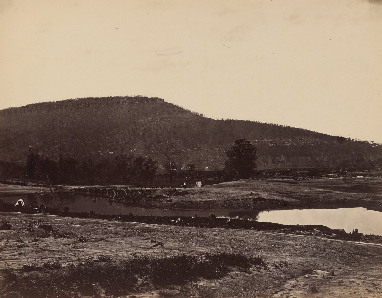 Chattanooga, Tennessee, South End,c. 1864 (fotó) alkotó: Isaac H. Bonsall