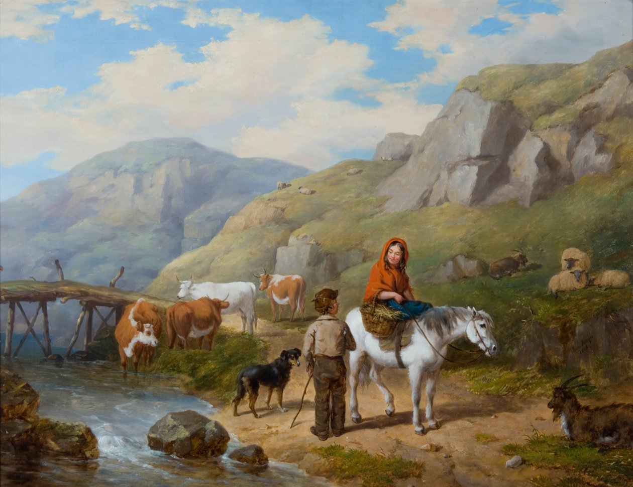 Útszéli pletyka, 1846 alkotó: Isaac Henzell
