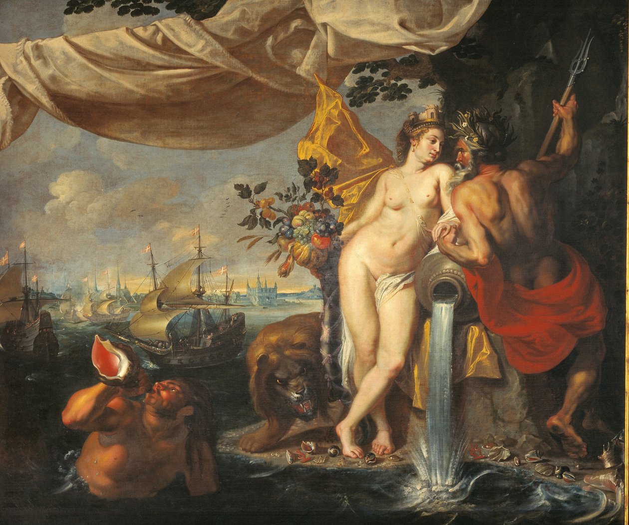 A hang allegóriája alkotó: Isaac Isaacsz