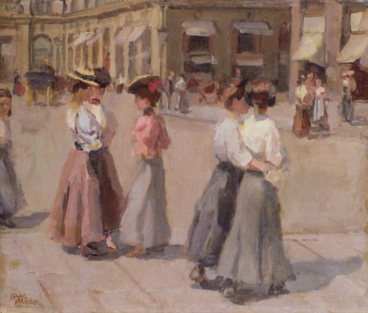 Délutáni Séta alkotó: Isaac Israels