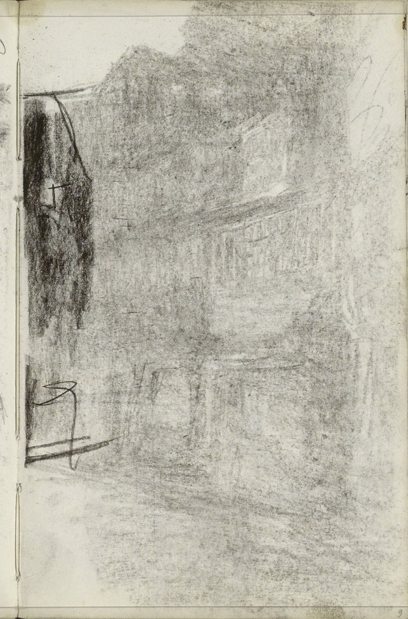 Építészeti tanulmány alkotó: Isaac Israels