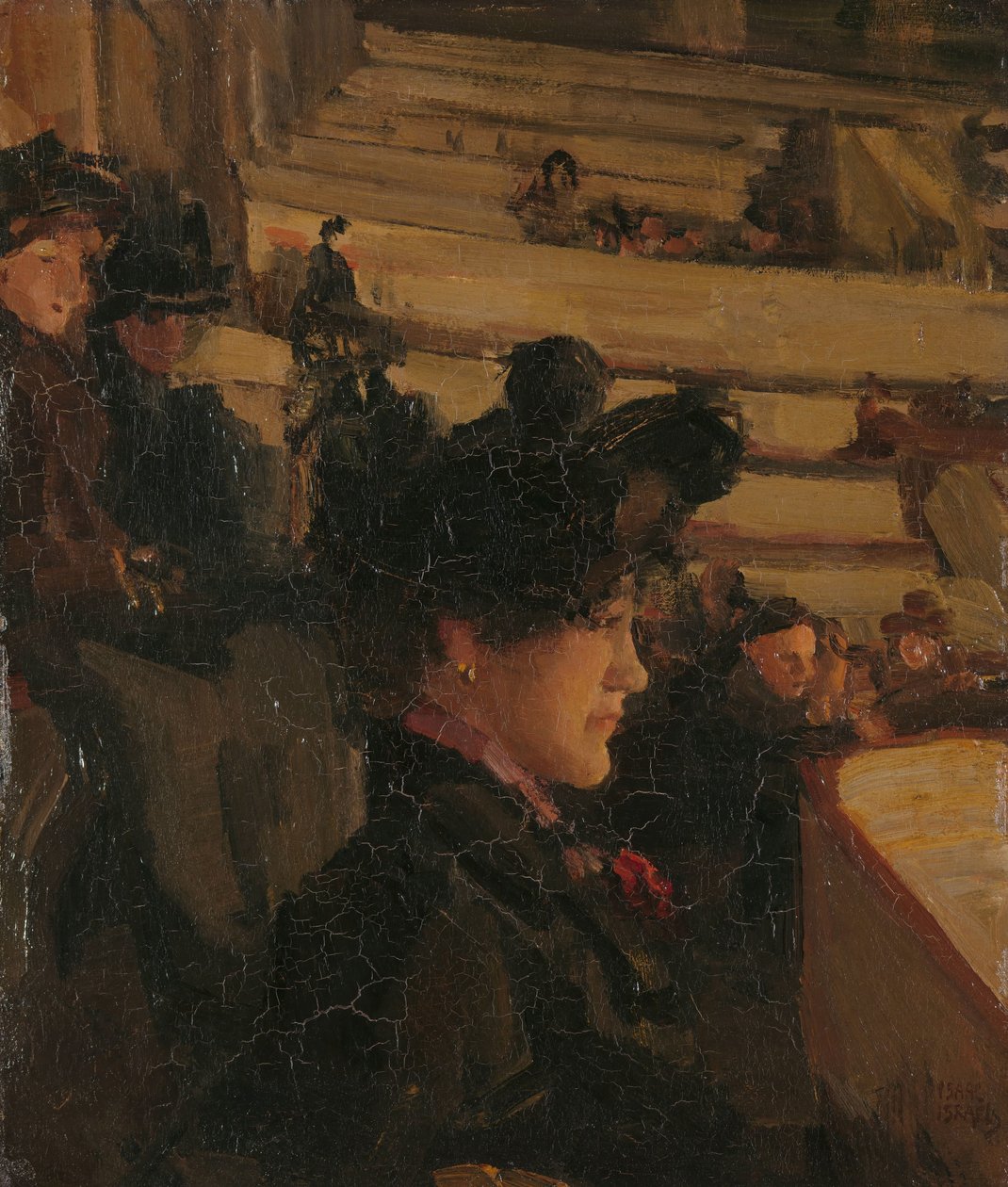 A színházban A Színházban alkotó: Isaac Israels