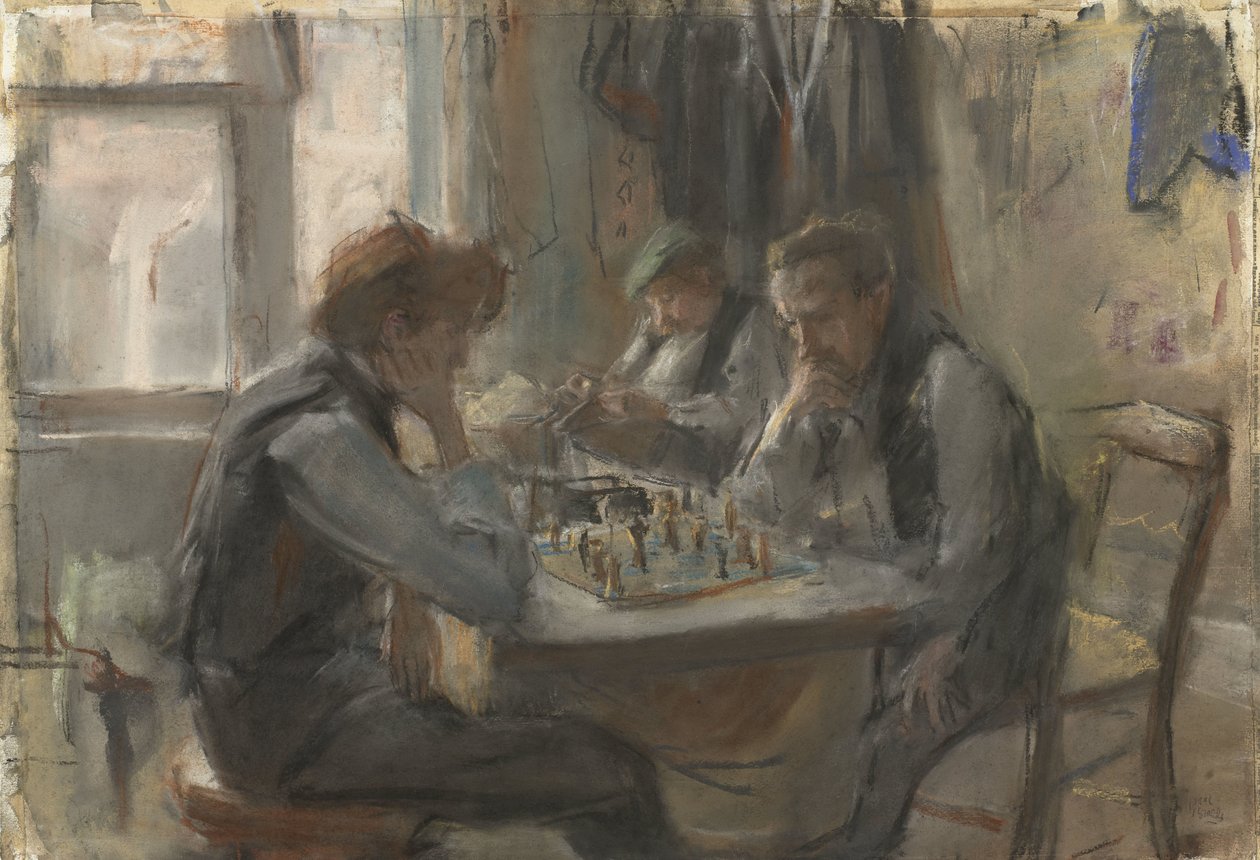 A sakkozók alkotó: Isaac Israels