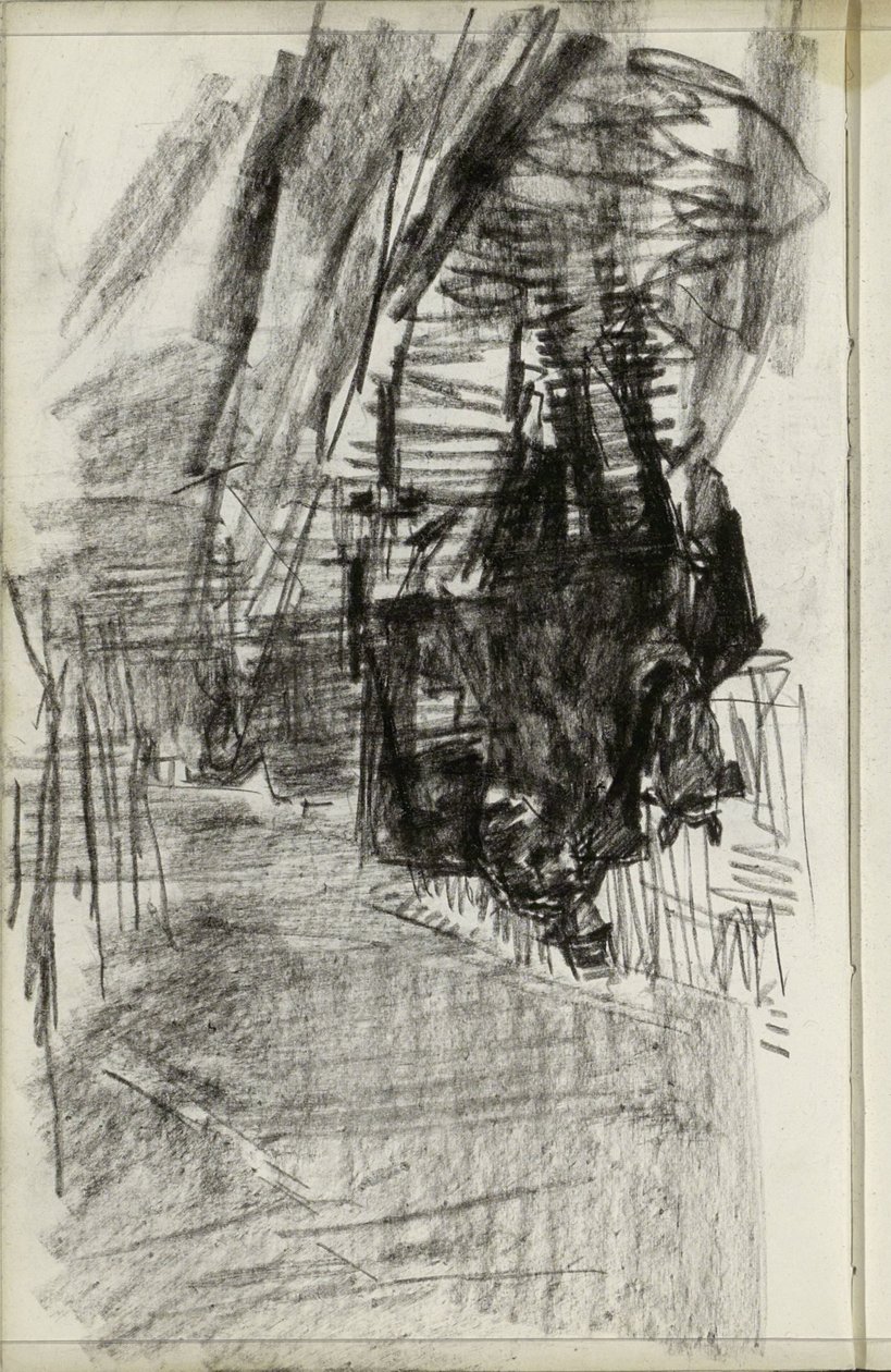 Kocsi az utcán alkotó: Isaac Israels