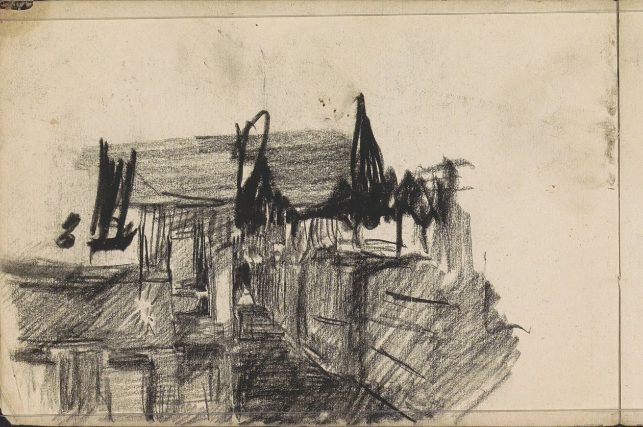 Utcakép figurákkal alkotó: Isaac Israels