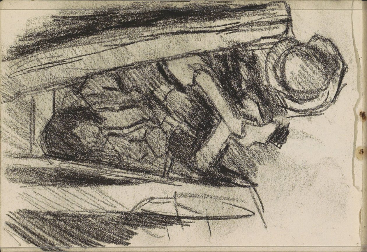 Ülő fiatalember alkotó: Isaac Israels
