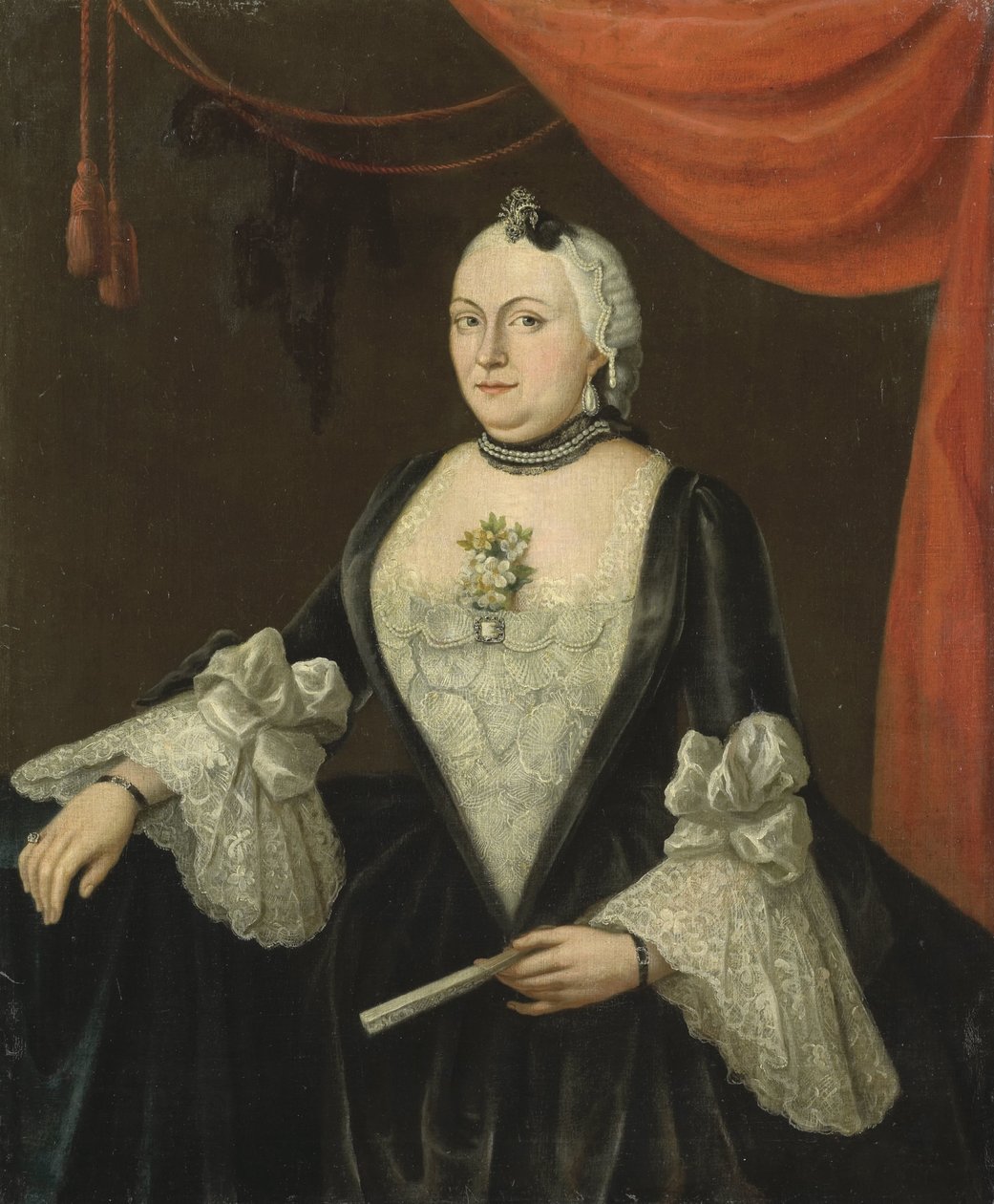 Johanna van Rijswijk (szül. 1715), Jan Hendrik van Rijswijk felesége alkotó: Isaac Lodewijk la Fargue van Nieuwland