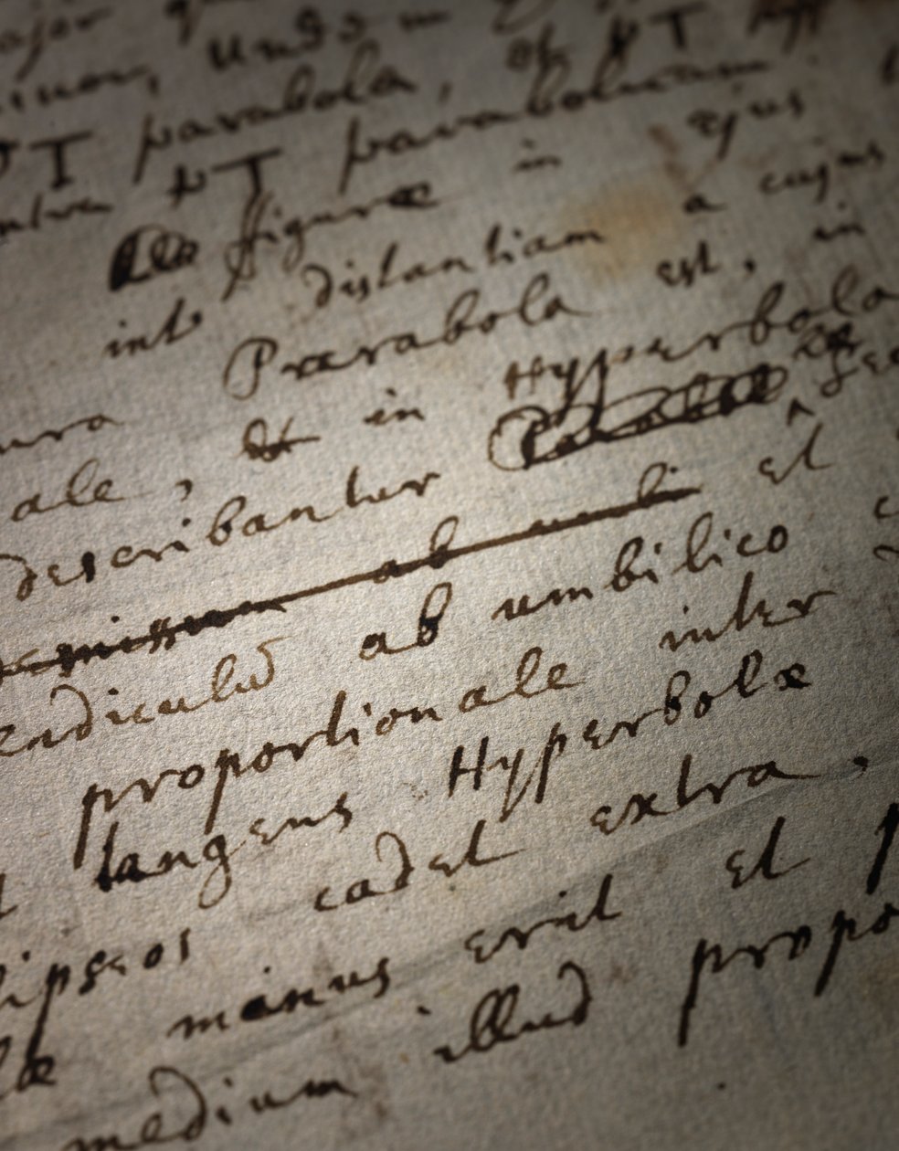 A Principia Mathematica két oldalas átdolgozása alkotó: Isaac Newton