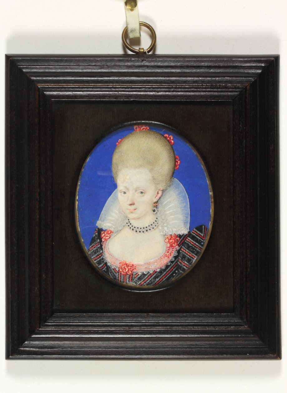 Frances Howard, Lennox és Richmond hercegnője (akvarell pergamen) alkotó: Isaac Oliver
