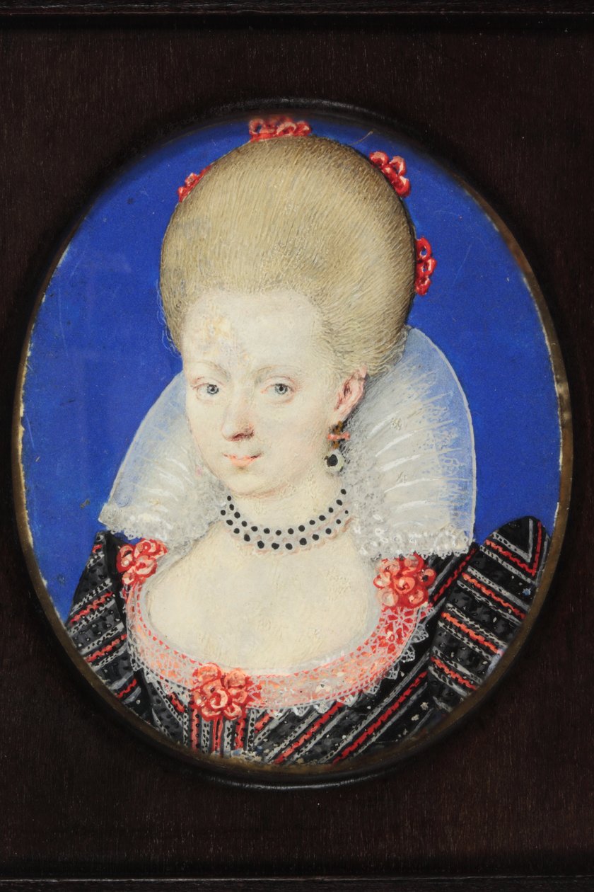 Frances Howard, Lennox és Richmond hercegnője (akvarell pergamen) alkotó: Isaac Oliver