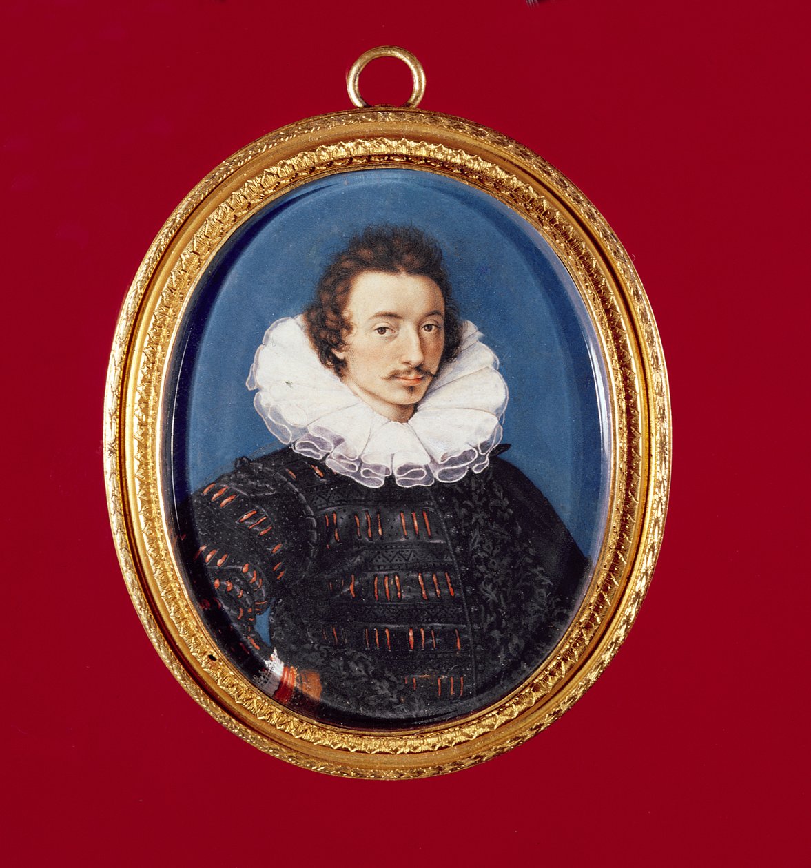 Önarckép (akvarell pergamen) alkotó: Isaac Oliver