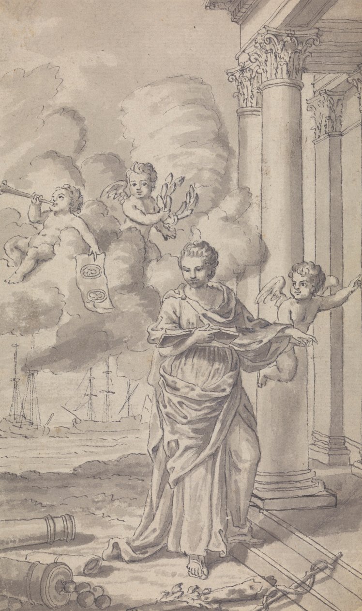 Frontispiece a Town and Country Magazine számára, a Vol. 1771. évi III. sz. 1. sz alkotó: Isaac Taylor