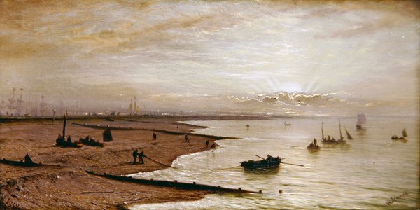 Portsmouth (olaj, vászon) alkotó: Isaac Walter Jenner