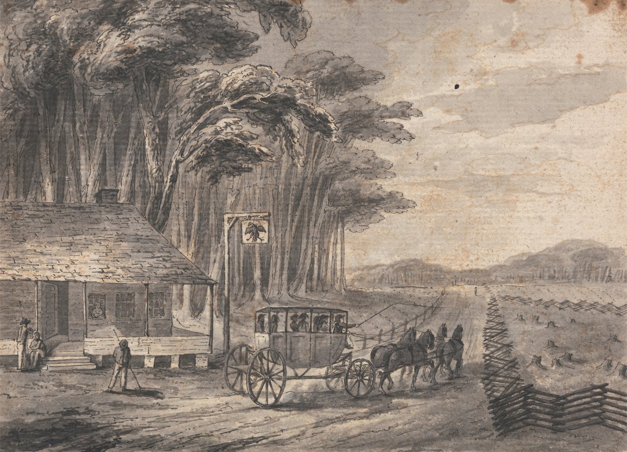 American Stage Wagon alkotó: Isaac Weld