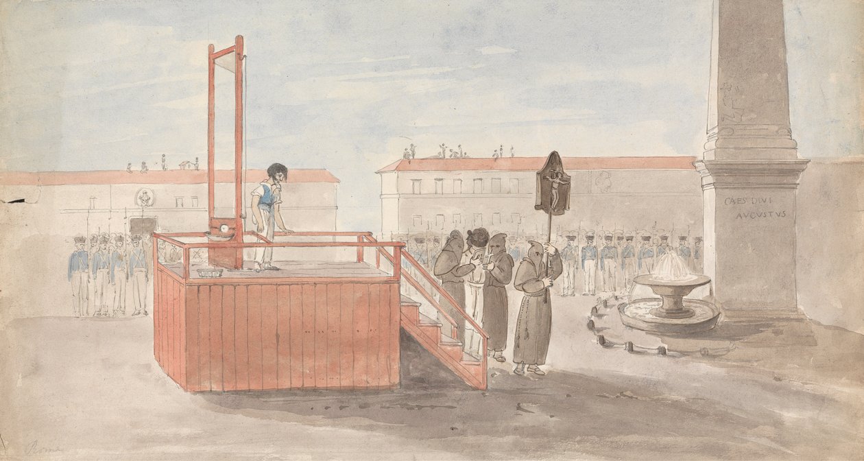 Kivégzés, Róma alkotó: Isaac Weld
